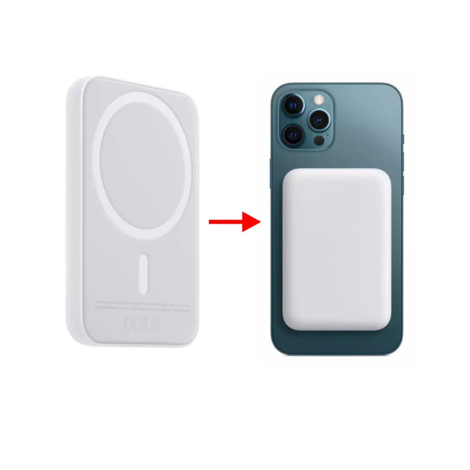 Cargador Portátil MagSafe para iPhone de 10,000 mAh miniatura 2